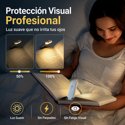 GLOWCLIP™ — Lee Donde Quieras, Sin Molestar A Nadie